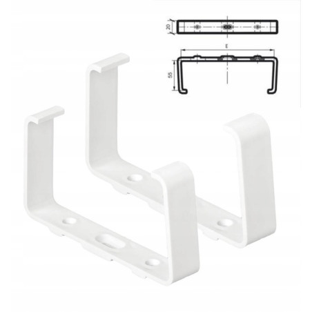 Uchwyt mocujący 110x55(kpl. 2 szt.)